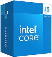 Процесор INTEL Core i5-14500 5,0 ГГц, LGA1700 14 ядер 20 потоків OEM