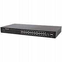 INTELLINET GIGA SWITCH 24X RJ45 + 2X SFP WEB-SMART