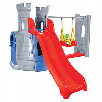 WOOPI Playground Castle 3in1 Swing Slide 166 см