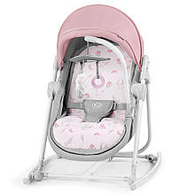 Шезлонг-гойдалка 5в1 Kinderkraft Nola Peony Rose