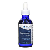 Магний ионизированный жидкий / Liquid Ionic Magnesium, Trace Minerals Research, 400 мг, 59 мл