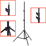 Студійна стійка Profi-light SS-200, штатив для студійного світла 2.0 м., фото 2