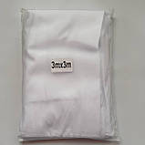 Фон тканинний студійний 3 х 3 м. Profi-light FP-3030 Білий, фото 10