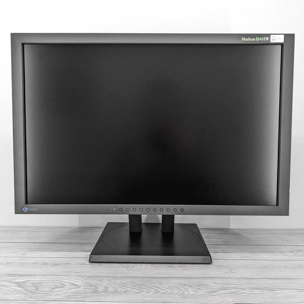 Монітор 24" 1920*1200 VA Eizo S2431W VGA DVI-I USB*2 MM Pivot т.сірий бв B Гар.12міс! #