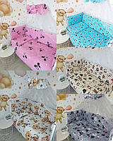 Набір постільної білизни для дитячого ліжечка (9 предметів)