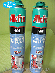 Клей-пена для пенопласта Akfix 960