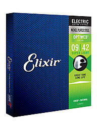 ELIXIR 19002 EL OW SL Струни для електрогітари .009-.042