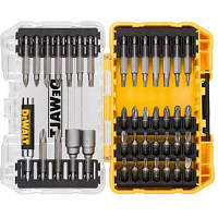 Набор бит DeWALT Phillips, Pozidriv, Torx, L= 25, 50 мм, головки 8, 10 мм, маг. держ., 40 шт, кейс (DT70705) -