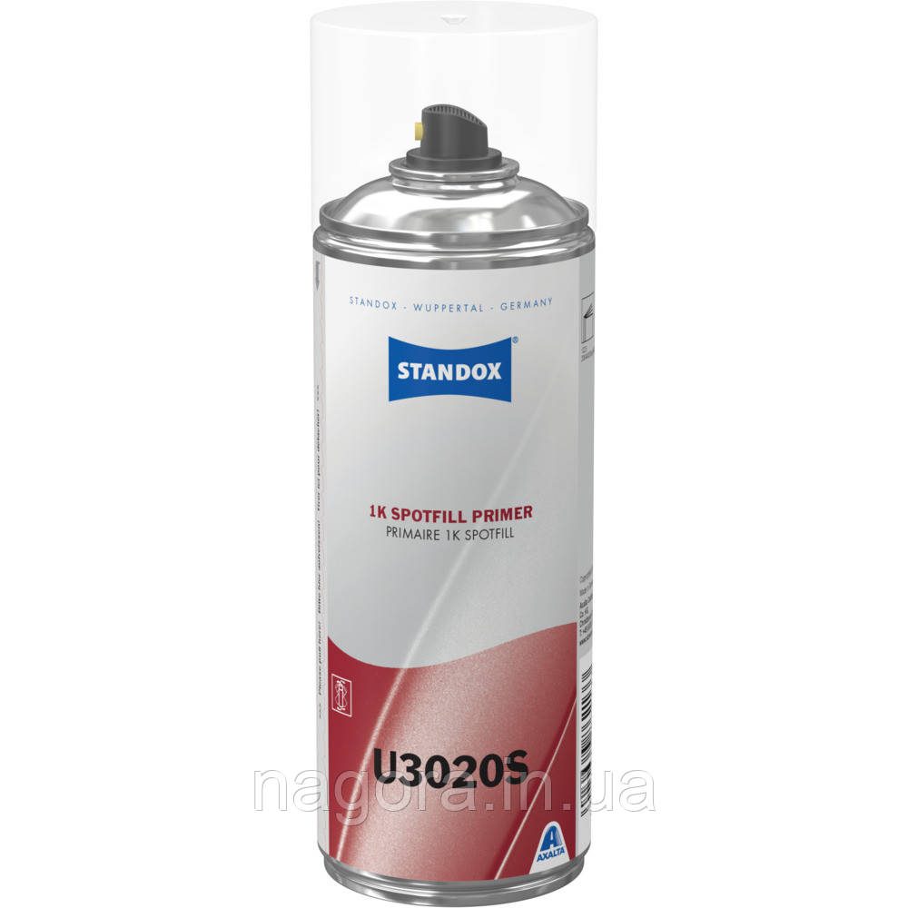 Грунт аерозольний Standox SprayMax 1K Spotfill Primer U3020 (0,4л), фото 1