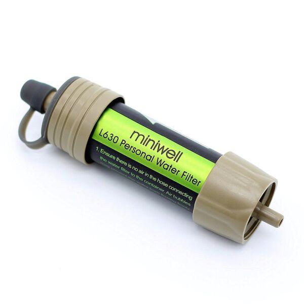Переносной портативный фильтр для воды Miniwell L630 Зеленый (100132) LD, код: 1455541 - фото 2 - id-p2131796213