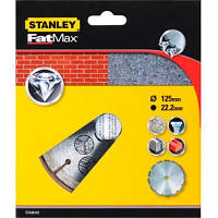 Диск пильный Stanley алмазный 125x22.2 бетон/кирпич сегментированный (STA38107)