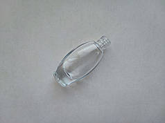 10 мл Овал флакончик скляний прозорий сам окремо, пляшка, атомайзер, флакон, ємкість, пляшечка