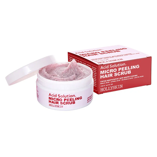 HollySkin Acid Solution Скраб для шкіри голови і волосся, 130 g
