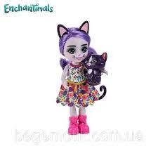 Енчантималс сестричка Кішечка Кейбери Кет Enchantimals Cabery Cat HCF97