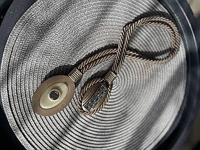 Магніт для штор Джут  золото