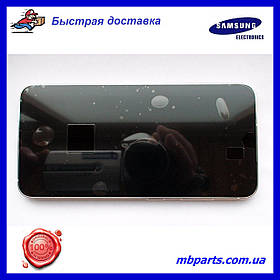 Дисплей із сенсором Samsung S911 Galaxy S23 (GH82-30480B) Beige, сервісний оригінал у зборі з рамкою!