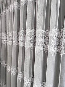 Тюль бамбук заввишки 2,8 м. біла