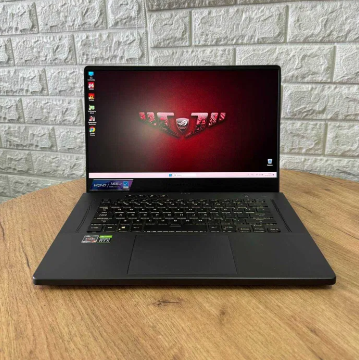 Ноутбук Asus ROG 15,6" 2K 165Hz Ryzen 9 5900HS 16Gb SSD 1Tb RTX 3070 Б/В, фото 1