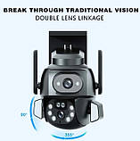 Камера бездротова вулична Doul Cam Q 821 9163 Wi-Fi, чорна, фото 2