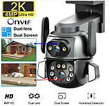 Камера бездротова вулична Doul Cam Q 821 9163 Wi-Fi, чорна, фото 3