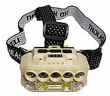 Ліхтар налобний BL HX-817 із сенсором 9070, чорно-білий, фото 5