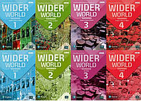 Wider World Second Edition 1, 2, 3, 4 Students, Workbook