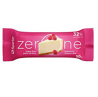 Протеиновый батончик Sporter Zero One 50 g Raspberry Cheesecake EJ, код: 7902265