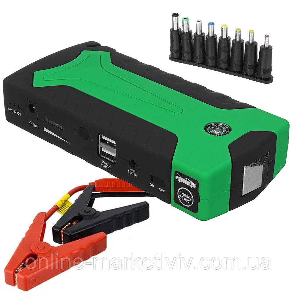 Пускозарядний пристрій для автомобіля 99800мАч 1500А, JUMPSTARTER H25 / Пусковий пристрій для авто