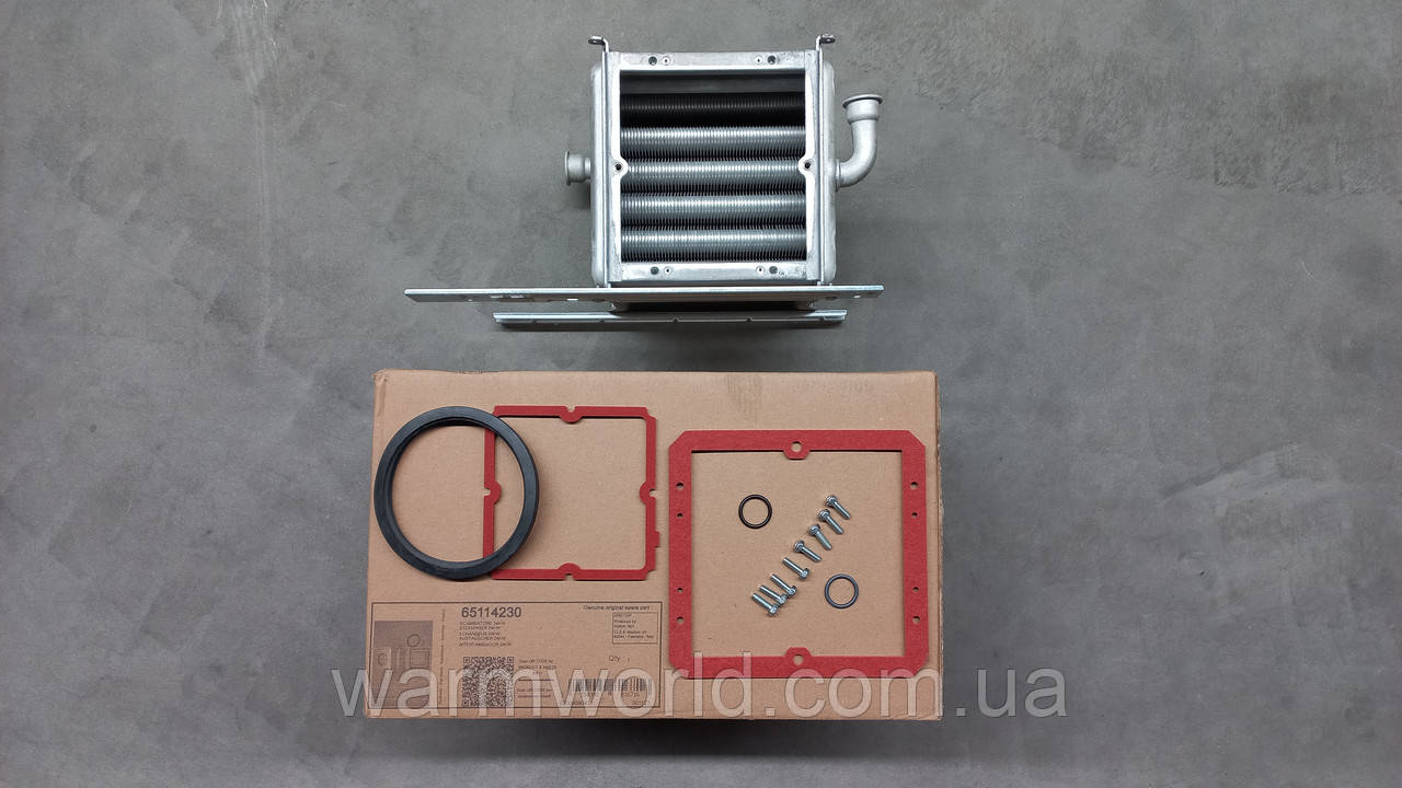 65114230 Теплообмінник конденс Cares Premium 24 кВт Ariston