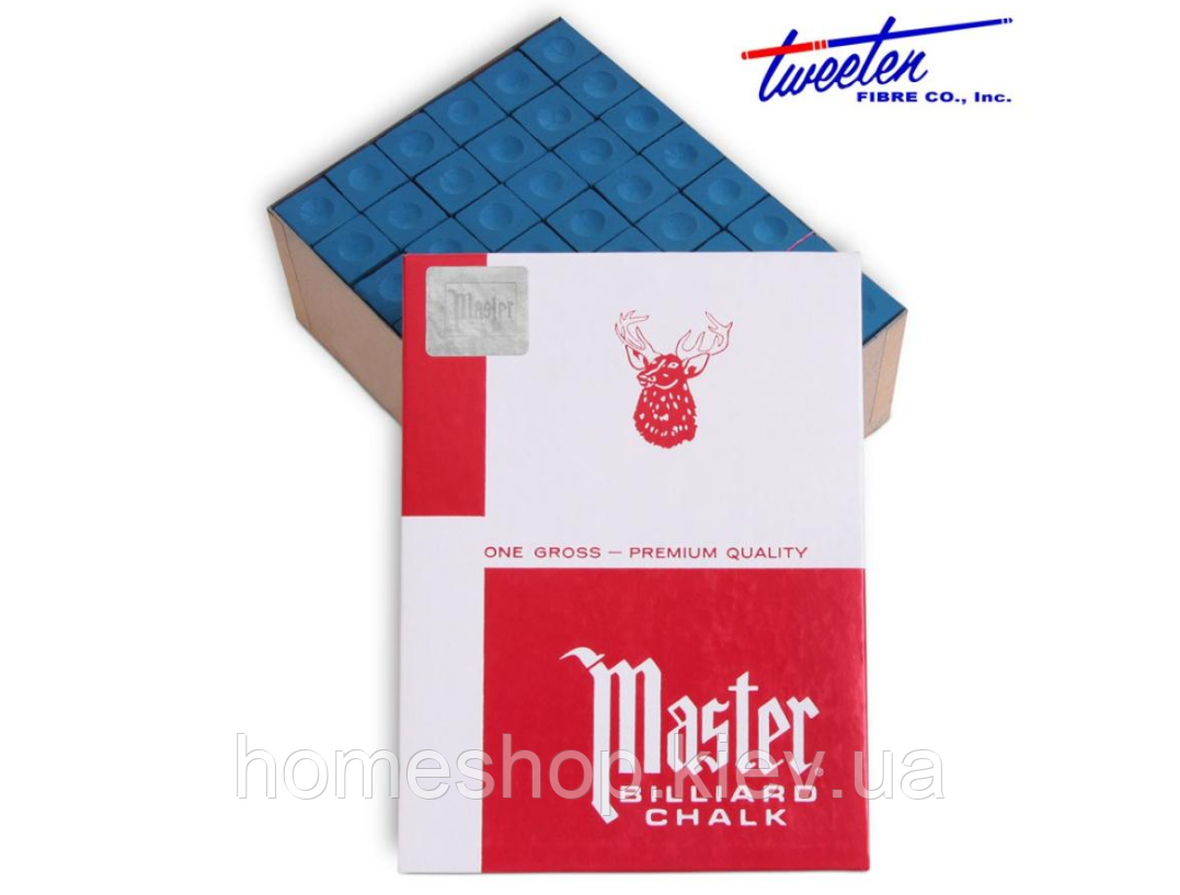 Крейда Master синій 144шт