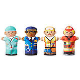 Набір для творчості ляльковий театр Веселі помічники (4 шт) від Melissa & Doug, фото 2