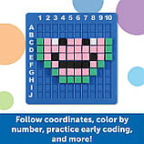 Розвиваючий STEM-набір Піксельне мистецтво (402 елементи) від Learning Resources, фото 3