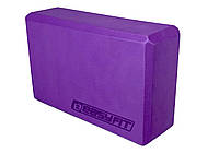 Блок для йоги EasyFit EVA Фиолетовый