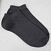Шкарпетки чоловічі 6 пар короткі «Dark Grey» зі зручною резинкою преміум сегмент розмір 39-42, фото 7