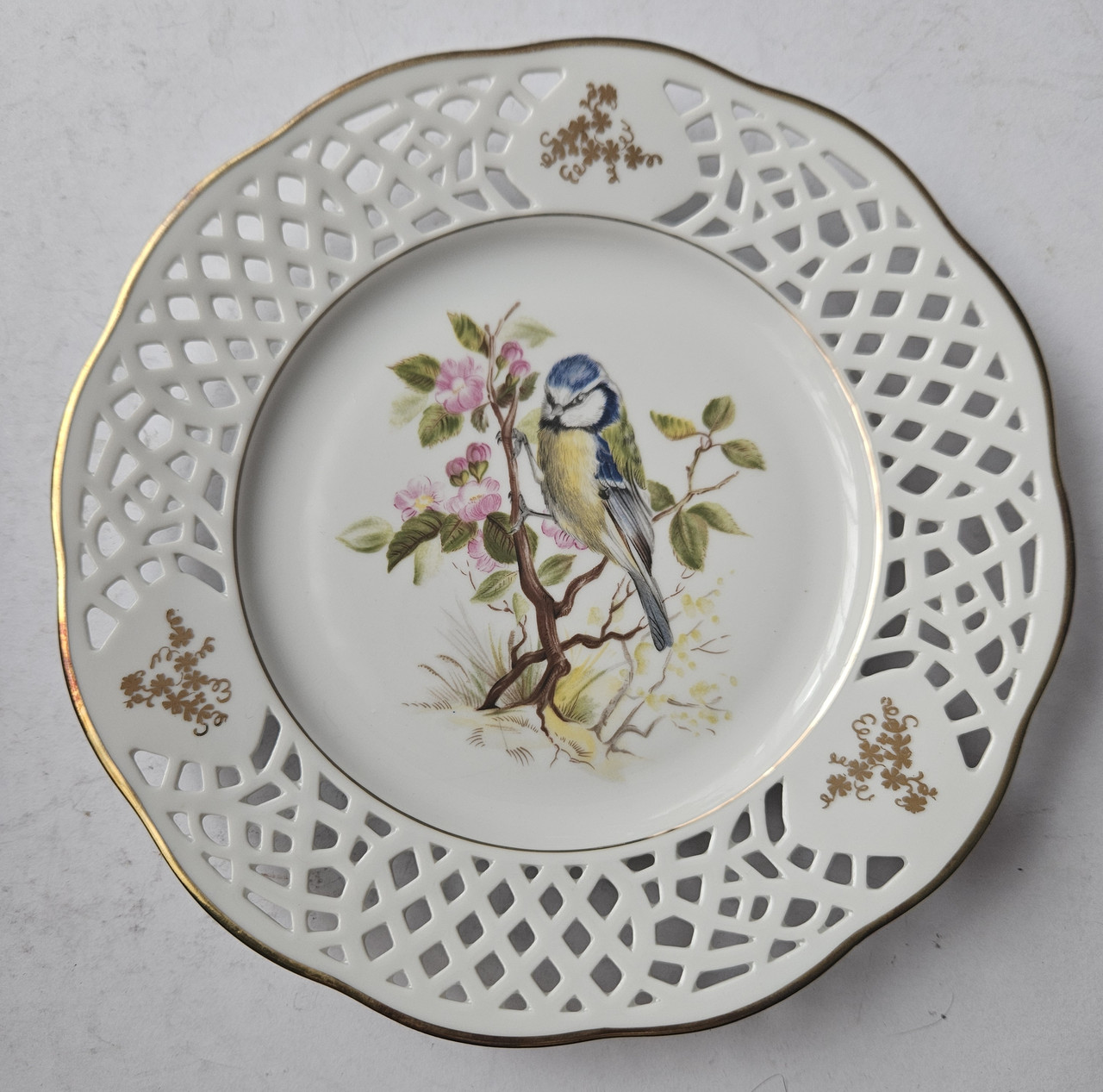 Колекційна, Фарфорова тарілка Співочі птахи, фото 1