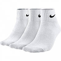 Шкарпетки Nike Everyday Lightweight Ankle 3Pak SX4706-101, Білий, Розмір (EU) — 42-46