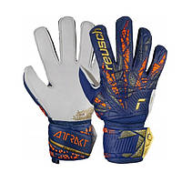 Воротарські рукавиці Reusch Attrakt Grip Junior 5472815-4410, Темно-синій, Розмір (EU) — 6.5