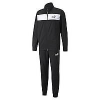 Спортивный костюм мужской Puma Poly Suit (84584401) S Черно-белый TP, код: 8035268