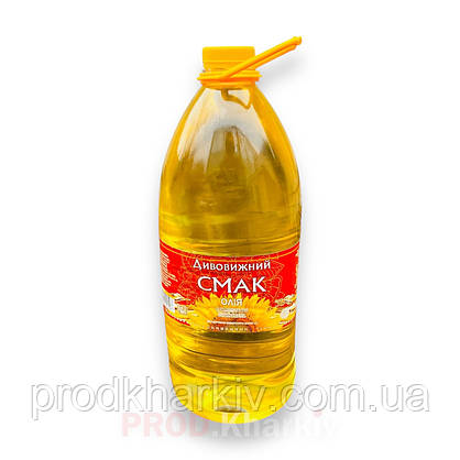 Олія 3л соняшникова рафінована ТМ "Дивовижний Смак", фото 2