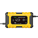 Автомобільний імпульсний зарядний пристрій Foxsur 12v 6A FBC1206D, автоматична зарядка для акумулятора, фото 4