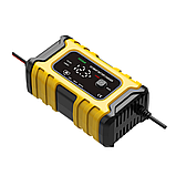 Автомобільний імпульсний зарядний пристрій Foxsur 12v 6A FBC1206D, автоматична зарядка для акумулятора, фото 5