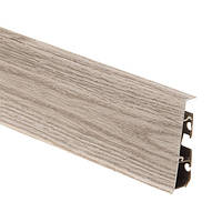 Плінтус підлоговий "Cezar HI-LINE Prestige" колір Дуб сардинія №157,розмір 2500х74х22мм