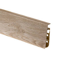 Плінтус підлоговий "Cezar HI-LINE Prestige" колір Дуб Масала №281, розмір 2500х74х22мм