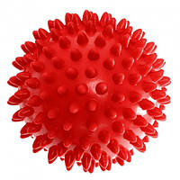 Масажний м'ячик EasyFit PVC 7.5 см м'який (надувний) червоний