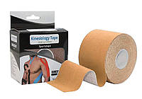 Кинезиологический тейп EasyFit Kinesio бежевый