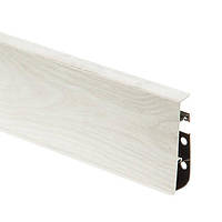 Плінтус підлоговий "Cezar HI-LINE Prestige" колір Дуб Аспен №163, розмір 2500х74х22мм