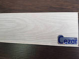 Плінтус підлоговий "Cezar HI-LINE Prestige" колір Дуб Аспен №163, розмір 2500х74х22мм, фото 2