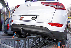Фаркоп Hyundai Tucson III 2015-2018 (Хендай Туксон 3) без підрізу бампера