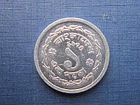 Монета 1 пойша Бангладеш 1974