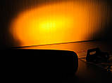 LED фара 2060-23W білий+жовтий світло (повторювач повороту), фото 4